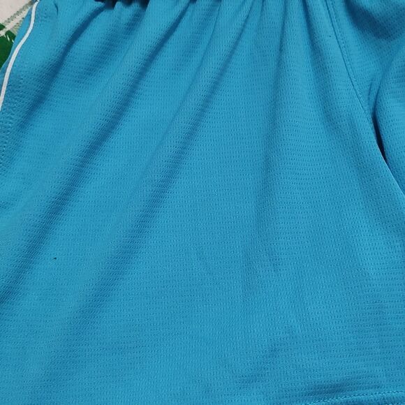 C9 Champion turquoise blue white mesh shorts Sz L - Picture 3 of 4